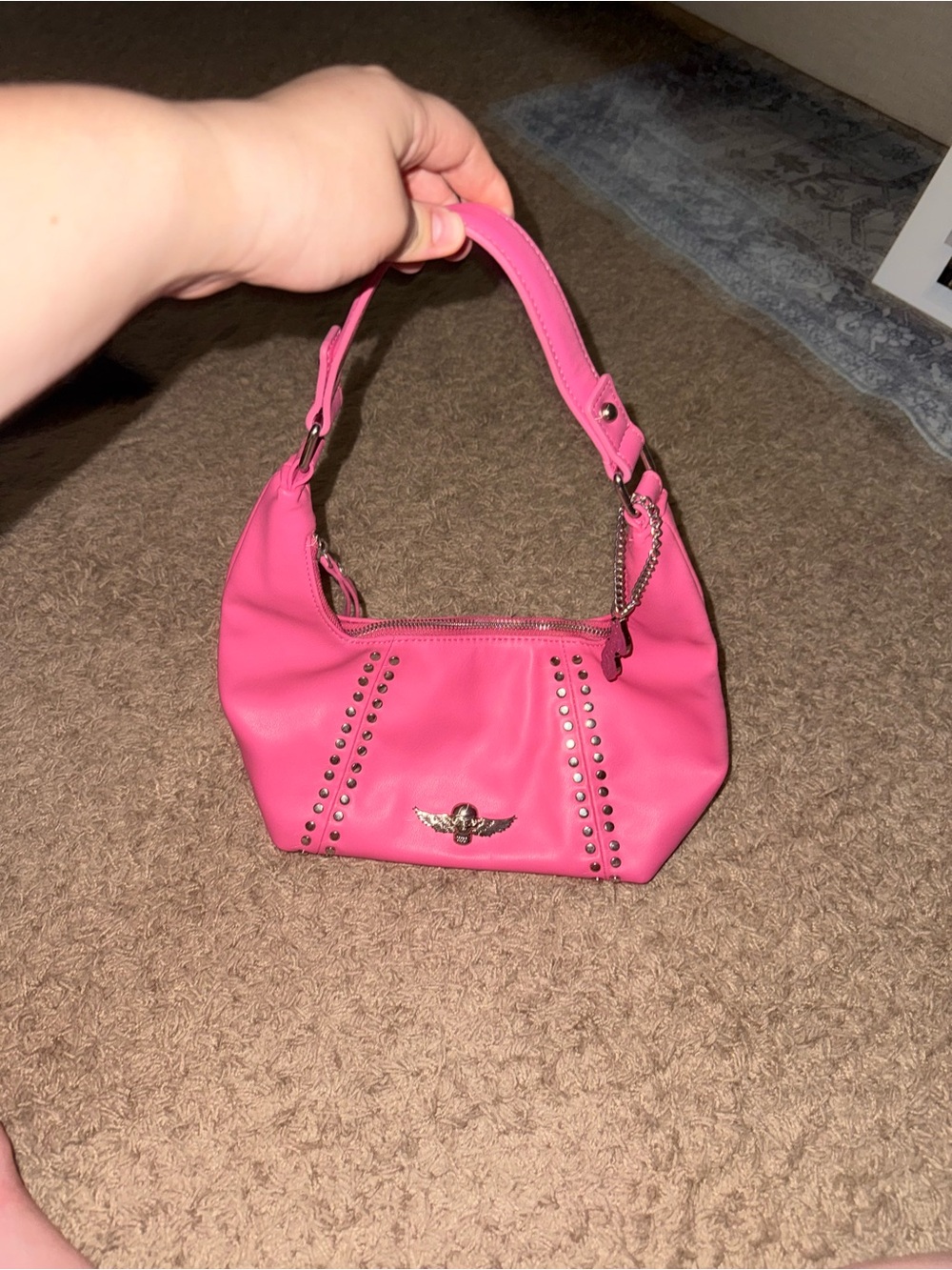 Pink EDHARDY shoulder bag